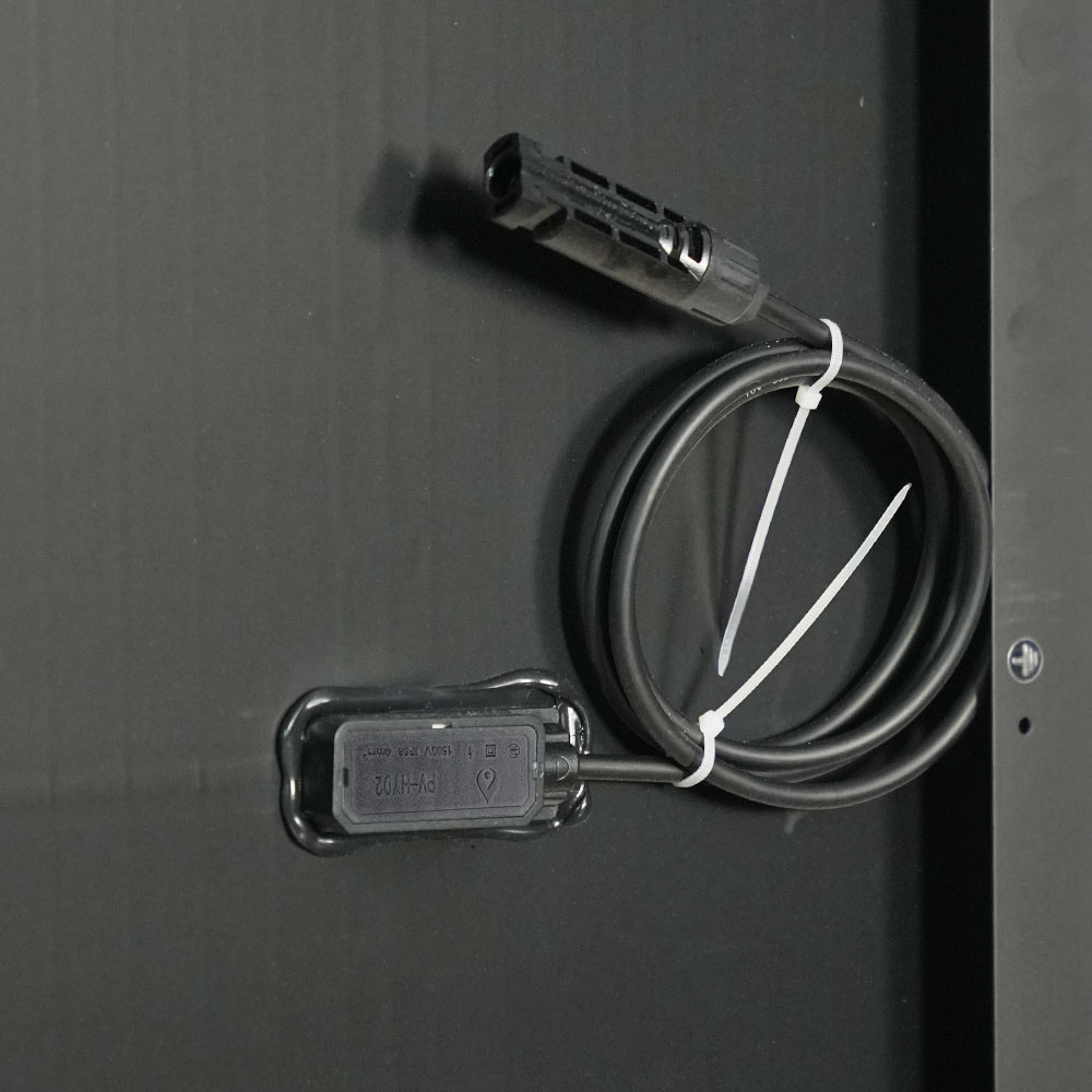 M166H672 425-460W Single Glass All Black