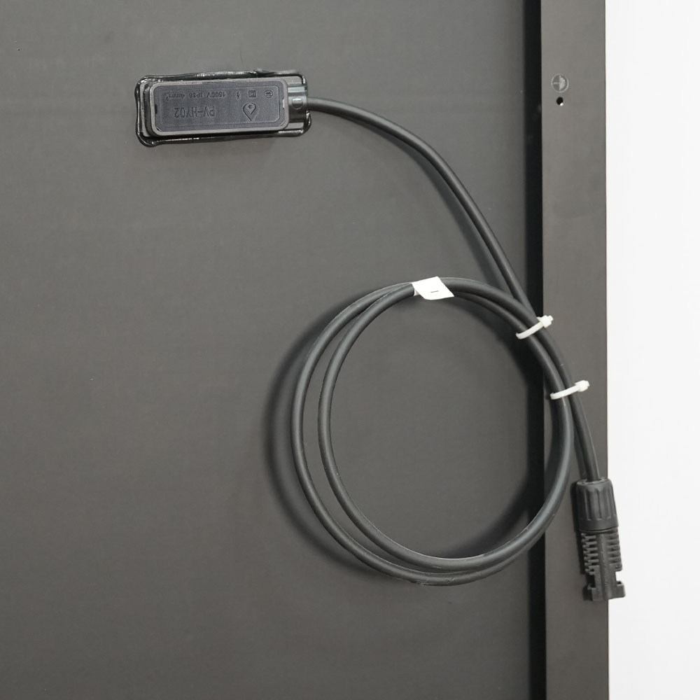 M166H660 350-385W Single Glass All Black
